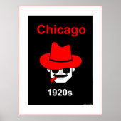 Chicago 1920s - passepartout poster (Voorkant)