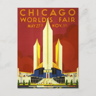 Chicago 1933 World's Fair Briefkaart
