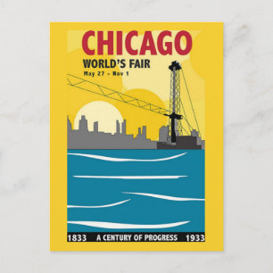 Chicago 1933 World's Fair Briefkaart