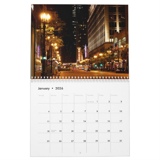 Chicago 2015-kalender kalender (Jan 2026)