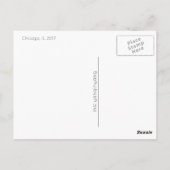 Chicago 2017 briefkaart (Achterkant)