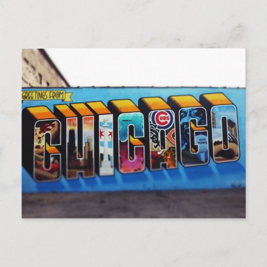 Chicago 2017 briefkaart (Voorkant)
