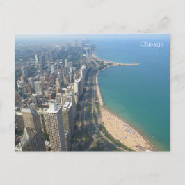 Chicago 360 uitzicht briefkaart