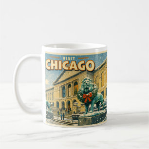Chicago Art Institute winterposter Koffiemok