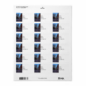 Chicago Avond Drive Etiket (Full Sheet)