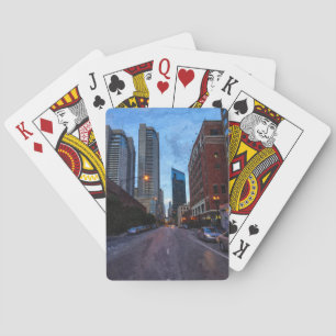 Chicago Avondrit Pokerkaarten