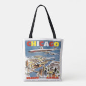Chicago Barniff Airways Reizen Tas tas (Achterkant)