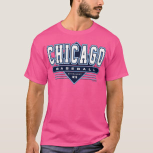 Chicago Baseball Retro  Cubs Geïnspireerd 90s T T-shirt