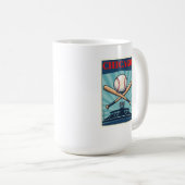Chicago Baseball thema koffie Mok (Voorkant rechts)
