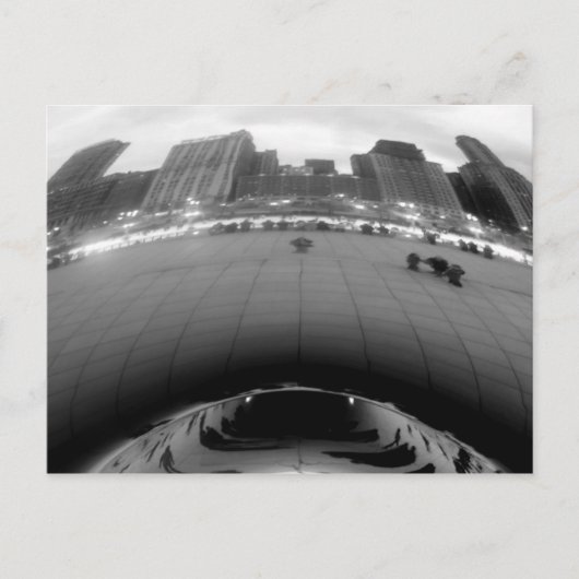 Chicago Bean Briefkaart (Voorkant)