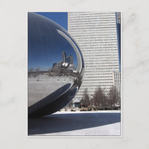 Chicago Bean en Skyscaper Briefkaart