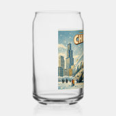 Chicago Bean in Winter  (Gauche)