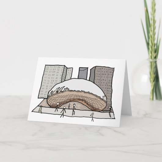 Chicago Bean Kaart (Voorkant)