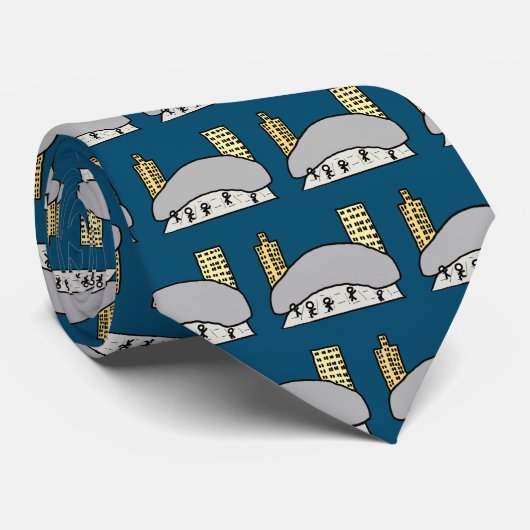 Chicago Bean Stropdas (Opgerold)