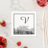 Chicago Bestemming Bruiloft Servet (Insitu)