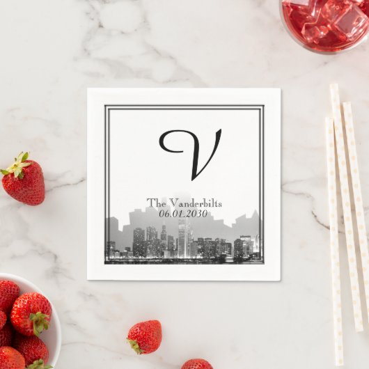 Chicago Bestemming Bruiloft Servet (Insitu)