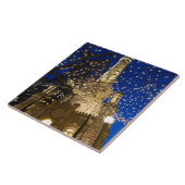 Chicago bij Christmastime Tegeltje (Zijkant)