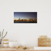 Chicago bij nacht poster (Keuken)