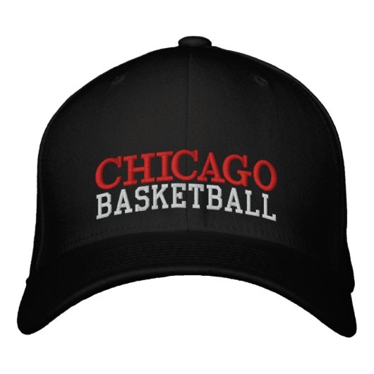 Chicago Black Basketball Pet (Voorkant)