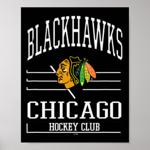 Chicago Blackhawks Hockey Club Rood Officieel Geli Poster