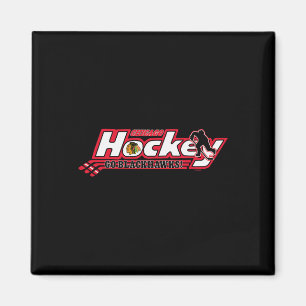 Chicago Blackhawks Hockey Zwart Officieel Gelicent Magneet