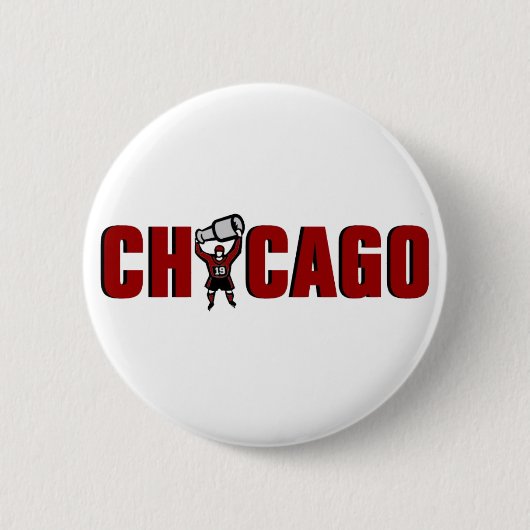 Chicago Blackhawks: Stanley Cup Champions Ronde Button 5,7 Cm (Voorkant)