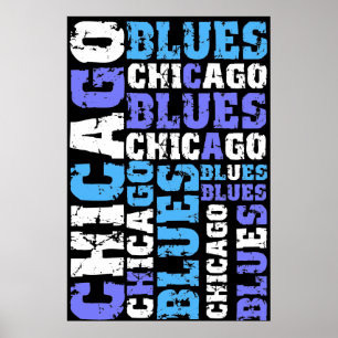 CHICAGO BLUES POSTER