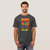 Chicago Blues T-shirt (Voorkant volledig)