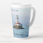 Chicago Breakwater Light 17 oz latte mug (Angle droit)