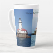 Chicago Breakwater Light 17 oz latte mug (Angle gauche)