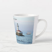 Chicago Breakwater Light mug en latte de 12 oz (Droite)