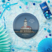 Chicago Breakwater Light paper bord (Feest)