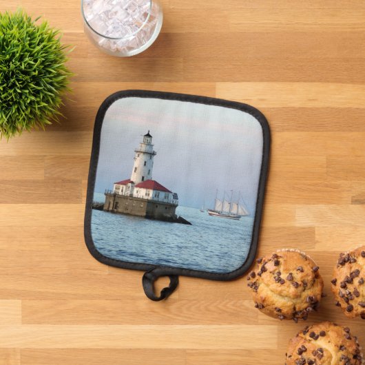 Chicago Breakwater Light & Windy II pot houder (Top down)