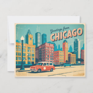 Chicago Briefkaart