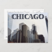 Chicago briefkaart (Voorkant / Achterkant)