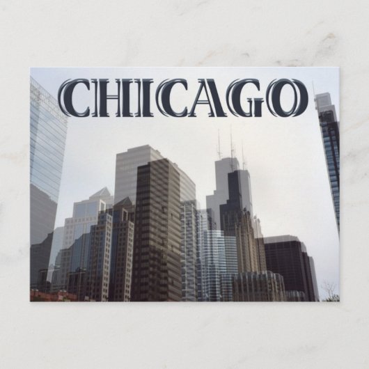 Chicago briefkaart (Voorkant)