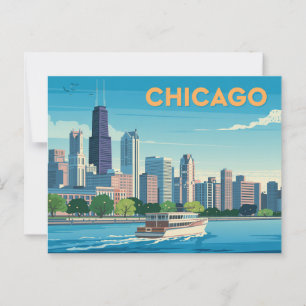 Chicago Briefkaart
