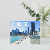 Chicago Briefkaart (Staand voorkant)