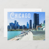 Chicago Briefkaart (Voorkant / Achterkant)