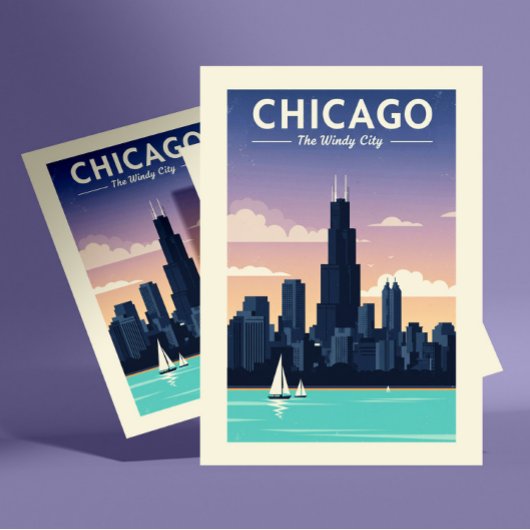 Chicago Briefkaart