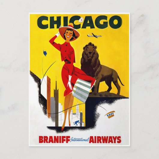Chicago Briefkaart (Voorkant)