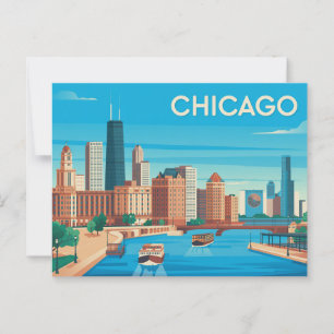 Chicago Briefkaart
