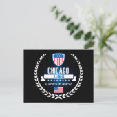 Chicago Briefkaart (Staand voorkant)