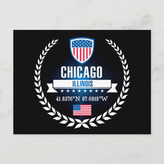 Chicago Briefkaart (Voorkant)