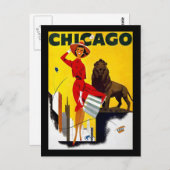 Chicago Briefkaart (Voorkant / Achterkant)