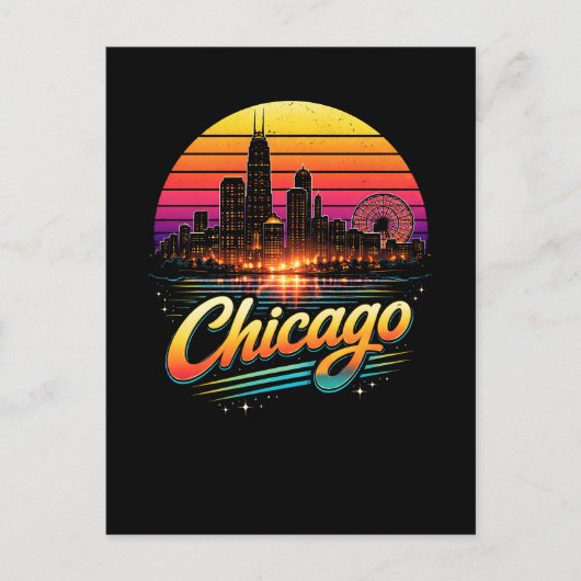 Chicago Briefkaart (Voorkant)