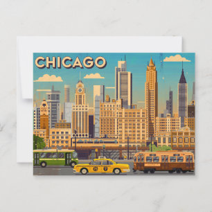 Chicago Briefkaart