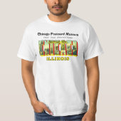 Chicago Briefkaart Museum T-shirt (Voorkant)