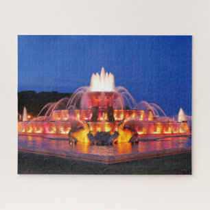 Chicago Buckingham Fountain Jigzaag Puzzle Legpuzzel