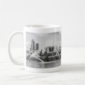 Chicago Buckingham Grayscale Coffee Mug (Gauche)